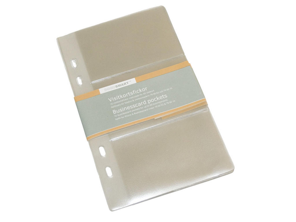 Visitkortlomme 7900 til 6 kort 10 lommer