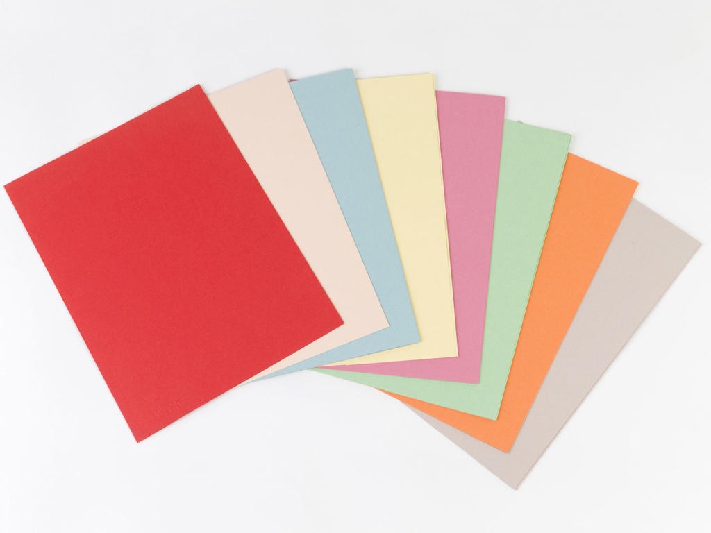 Kartonmappe A4 103 801036 m/1 klap rosa 