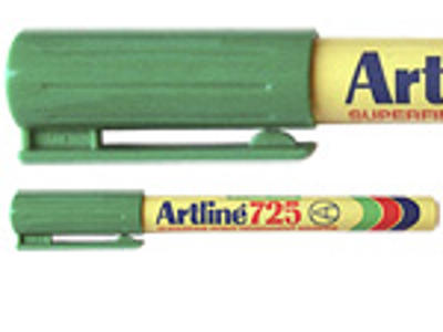 Marker Artline EK725 grøn