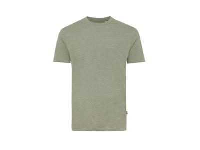 Iqoniq Manuel ufarvet t-shirt i genanvendt bomuld, heather green