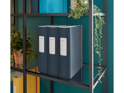 Brevordner Leitz Cosy A4 80mm grå