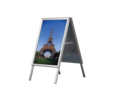 Gadeskilt Alu-Line 70x50 cm 25 mm
