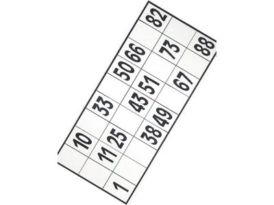 Bankoplader karton 100 stk.