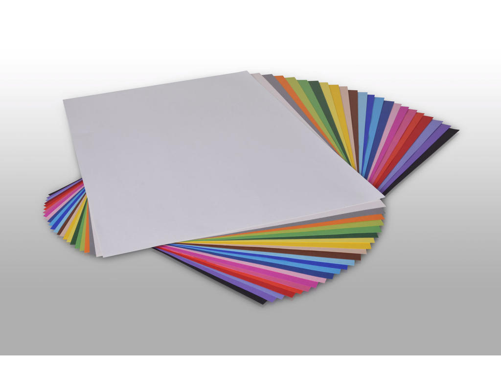 Karton A4 180 gr assorteret 10x25 ark