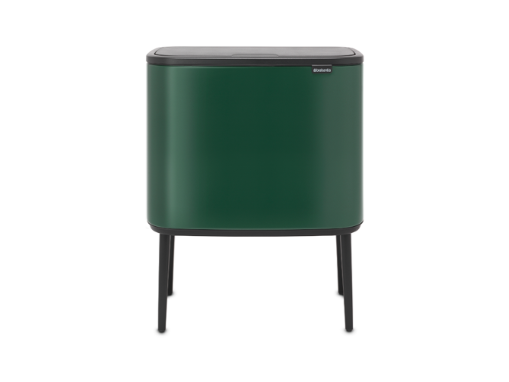 Brabantia affaldsspand med låg | Bo Touch Bin | 11 + 23 liter | Grøn