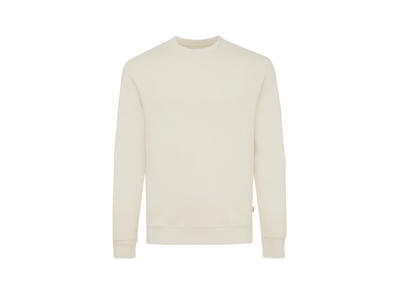 Iqoniq Denali Crew neck i ufarvet genanvendt bomuld, natural raw