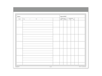 Ugeseddel Mayland 92 2200 30 148x200mm