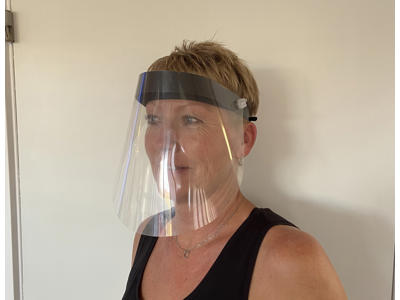 Ansigtsvisir til flergangsbrug CE-mærket vipbar 