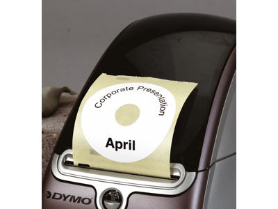 Dymo etiketter Ø57mm 160 stk. S0719250