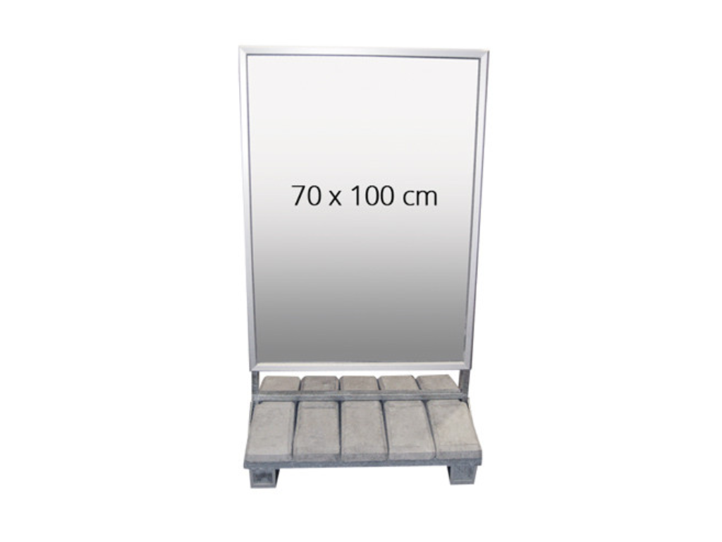 Gadeskilt 70x100 cm Heavy Outdoor Sign