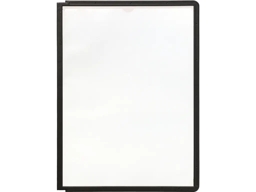 Registerlomme durable  A4 sort 5 stk.