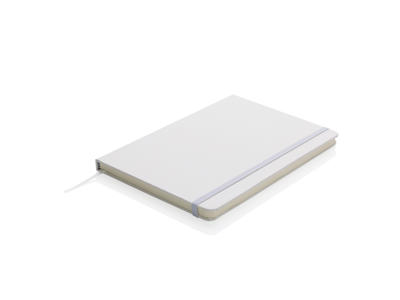 Basic hardcover blank sidet A5 skitsebog, hvid