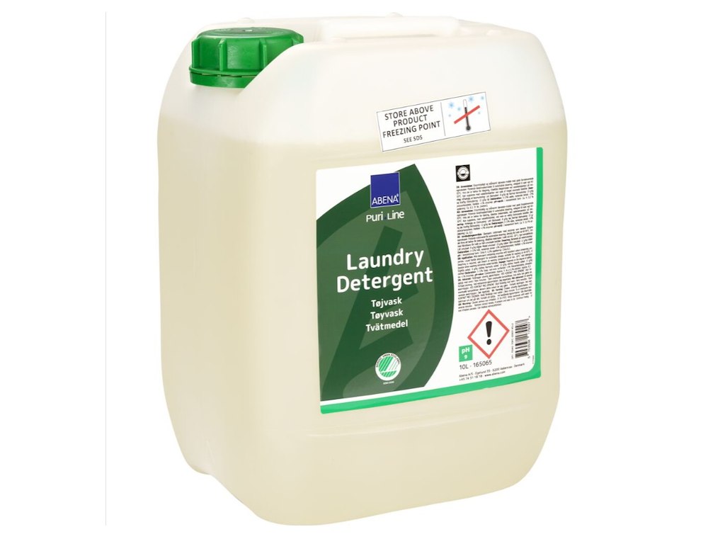 Tøjvask flydende til tøj kulørt og hvidt uden farve og parfume 10 liter