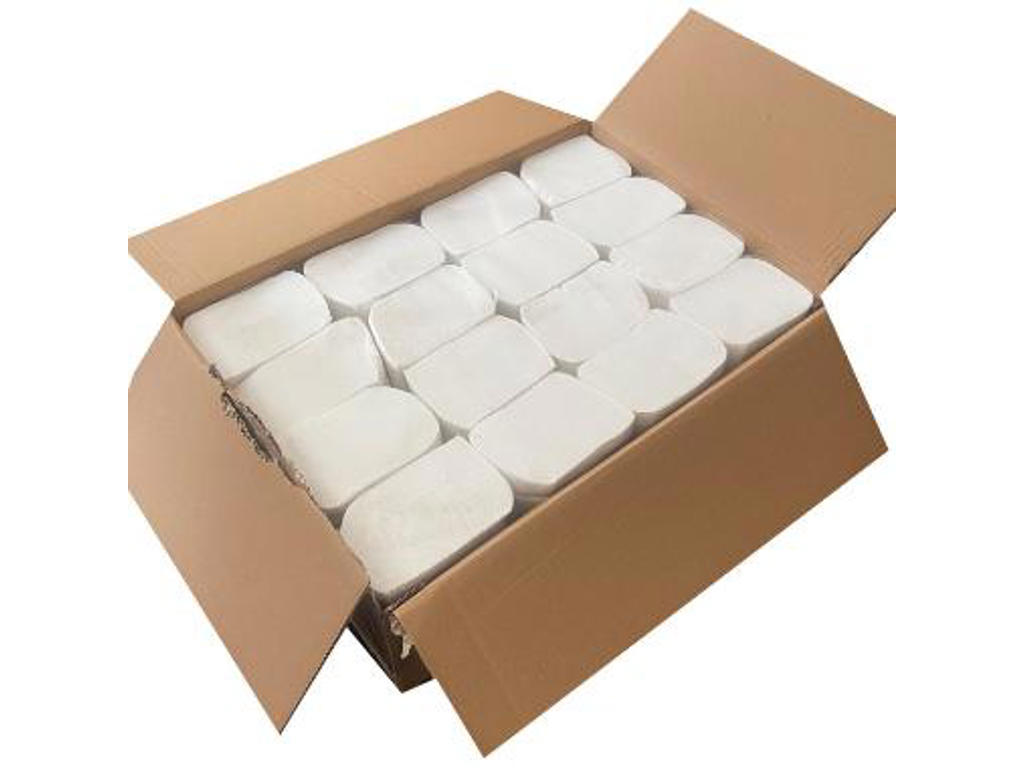 Håndklædeark Pristine V-fold 2-lags 21,5x23x12,5cm 3000 stk.