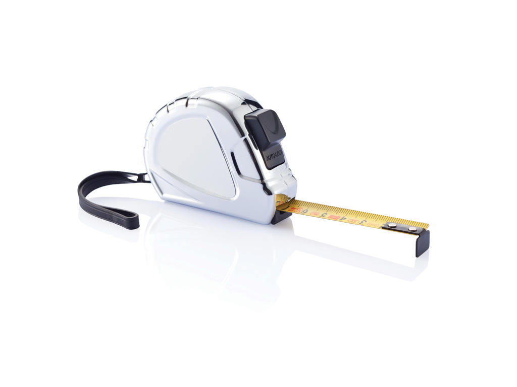 Economic målebånd med automatisk stopfunktion - 5m/19mm, søl