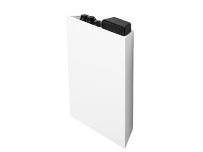 Lintex Air Pocket hvid aluminium, inklusiv visker 