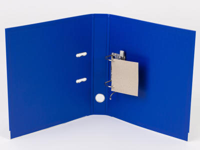 Brevordner A4 50 mm Q-Line blå