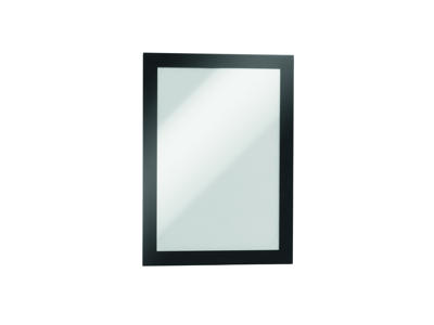 Skilt Duraframe® A5 sort magnetisk 5 stk