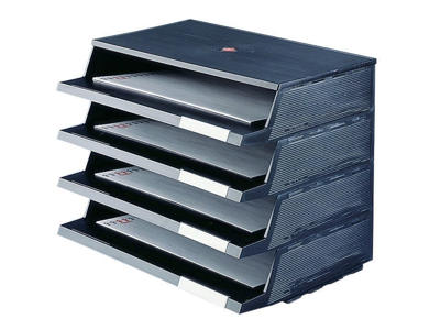 Brevbakker Twin Panorama sort 4 bakker 2100-1