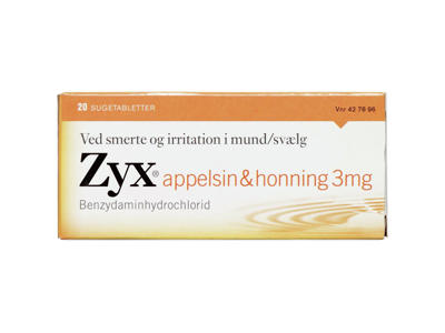 ZYX sugetabletter 20 stk.