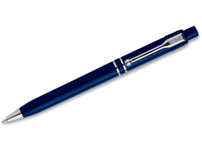 Kuglepen Raja Chrome blå