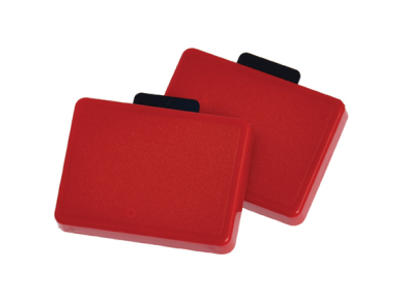 Stempelpude Trodat 6/50 rød 2 stk