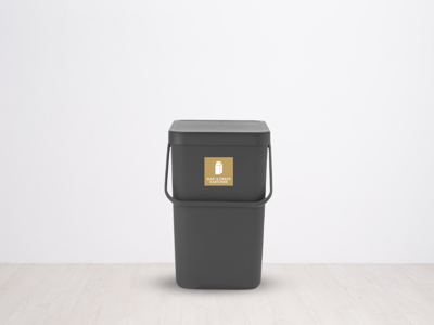 Affaldspiktogram MAD- & DRIKKEKARTONER | 12x12cm | 