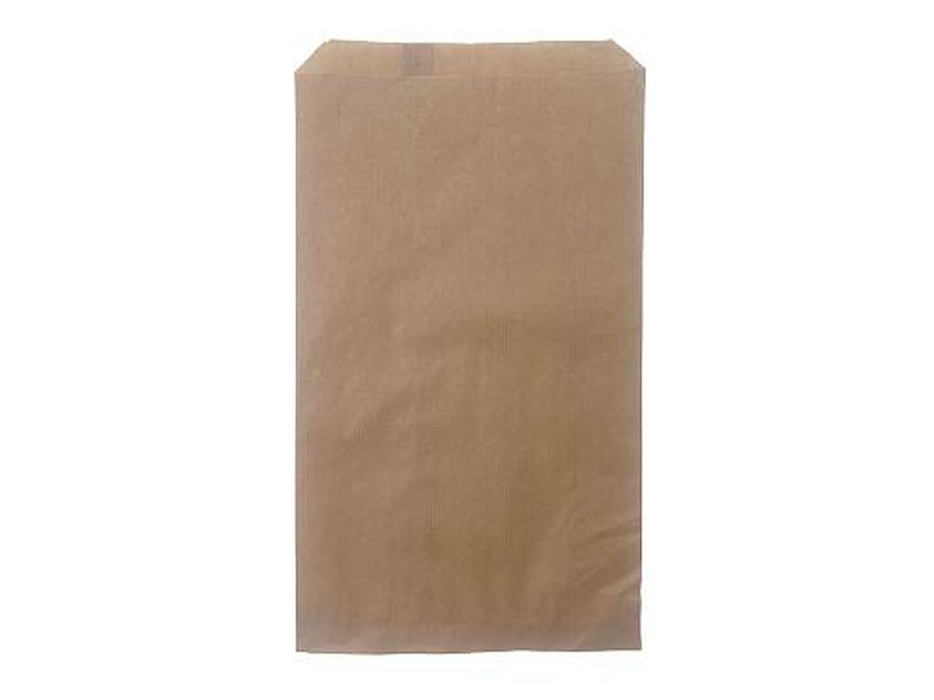 Bagerpose brun 2 kg 200x340mm 1000 stk