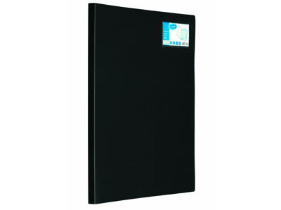 Demomappe A3 med 20 lommer sort Bantex