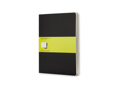 Notesbog Moleskine | Cahier Journal | Blank | XL | 3 stk.