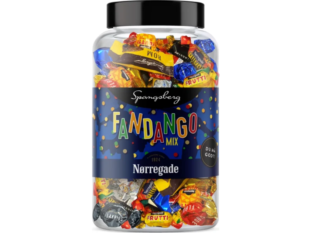 Karameller, Fandango Mix Spangsberg, 550 gr.