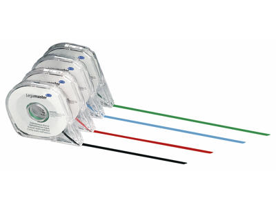 Tape til tavler 2,5 mm x 16 meter rød Legamaster