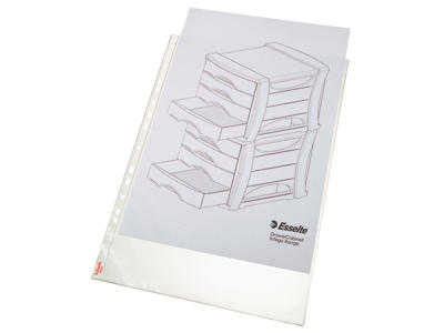 Plastlomme A3 0,085 m/præg 50 stk. højformat