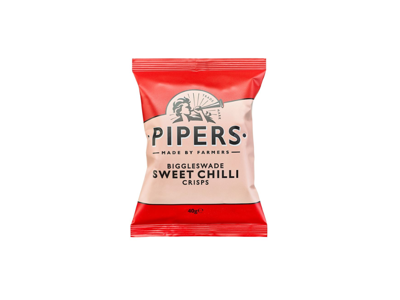 Pipers Crisps Sweet Chili, 24 x 40 gr.