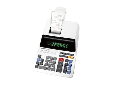Regnemaskine Sharp EL2607LG 12 cifre