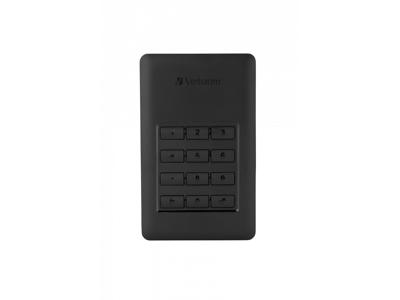 Harddisk Verbatim Store n Go keyboard 2 TB sort