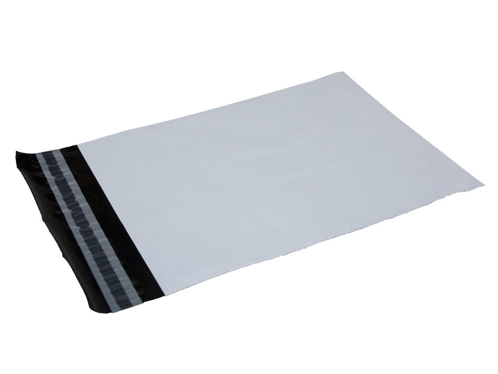 Forsendelsesposer A4 PE 230x325 mm sort 100 stk