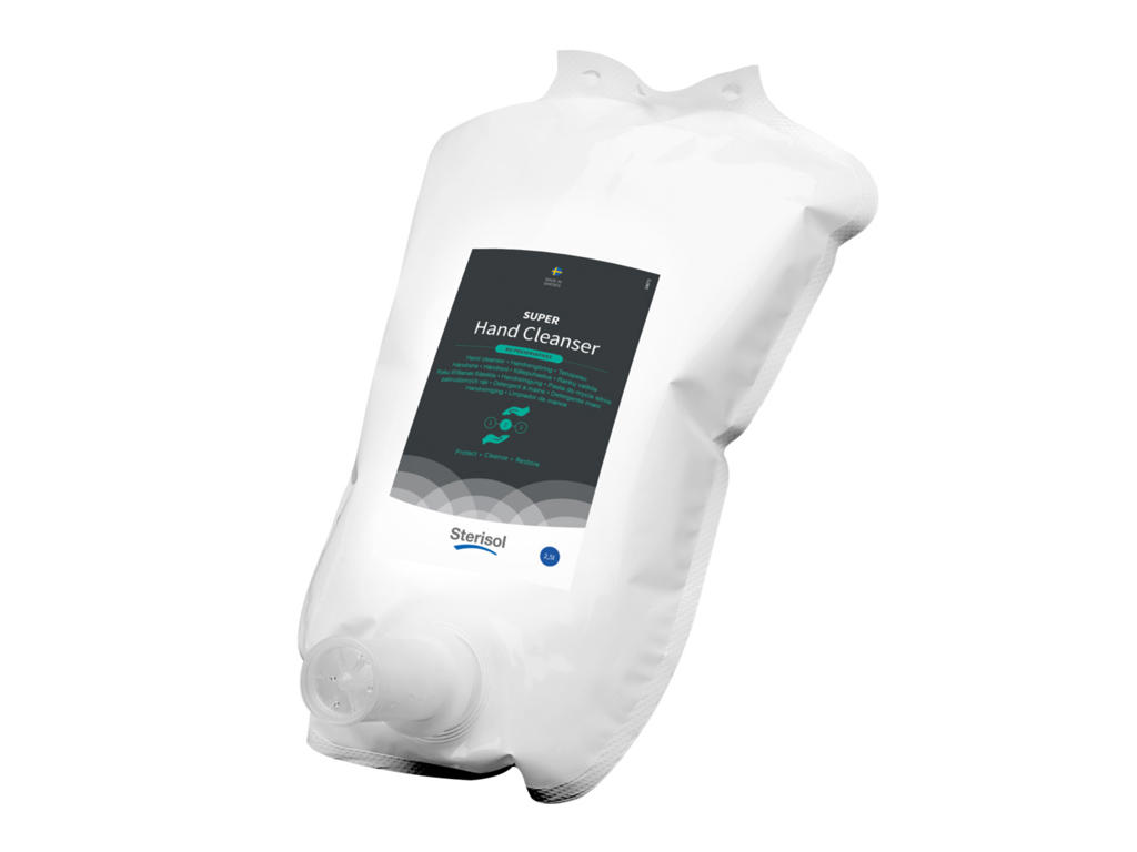 Håndrens Sterisol Super Plus 2500ml hvid med parfume uden opløsningsmidler