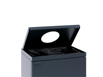 Affaldsbeholder Bica 95L sort