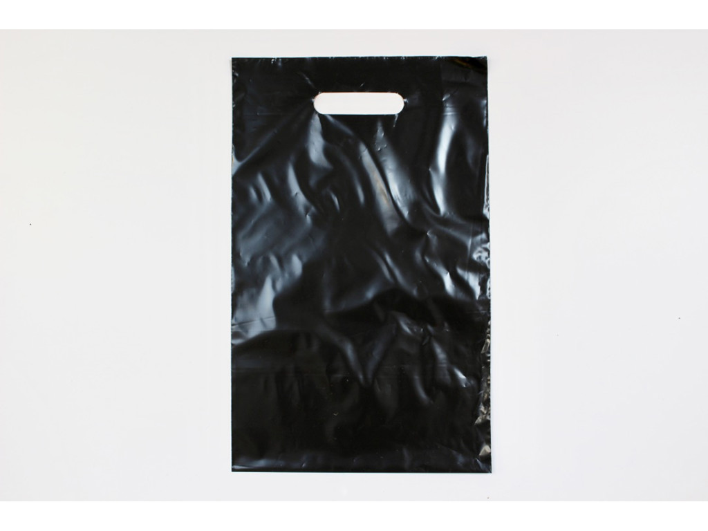 Bærepose 250x400mm sort 1000 stk. u/afgift