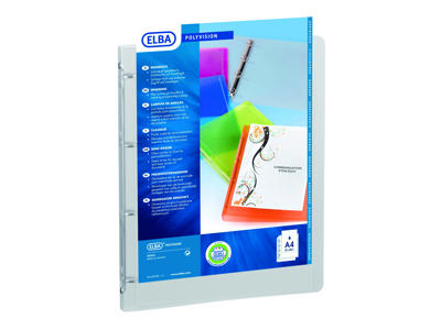 Indstiksringbind A4+ 20 mm klar