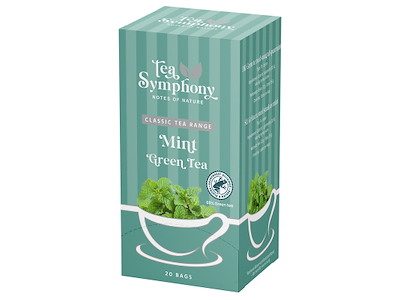 Te | Symphony BKI | Mint Green Tea | 20 breve