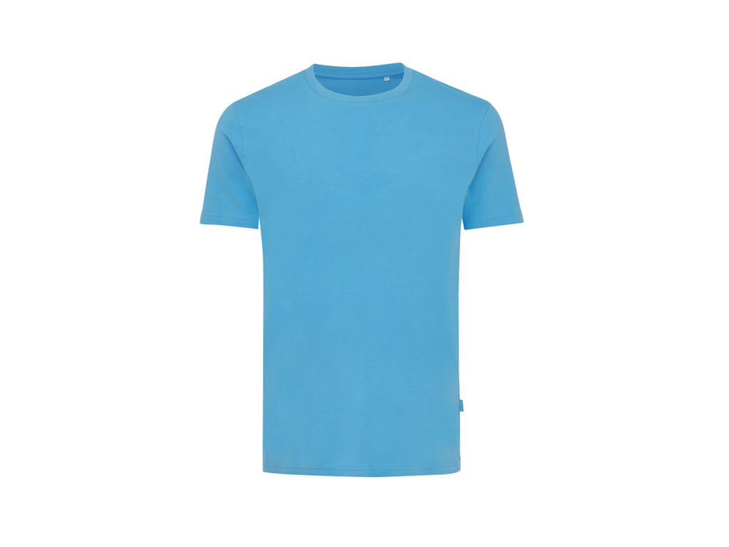 Iqoniq Bryce t-shirt i genanvendt bomuld, tranquil blue