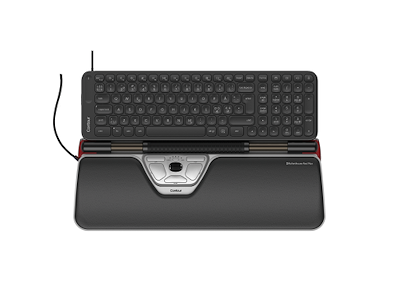 RollerMouse Red Plus + Tastatur Balance Midsize med ledning