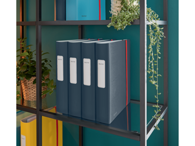 Brevordner Leitz Cosy A4 65mm grå