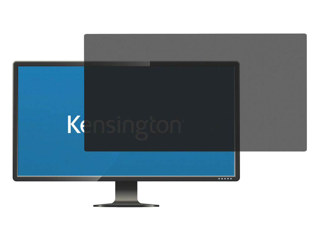 Skærmfilter Kensington 24" wide 16:10 2-vej aftagelig