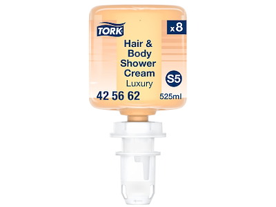 Sæbe Tork S5 425662 Luksus Hair & Body 8x525ml