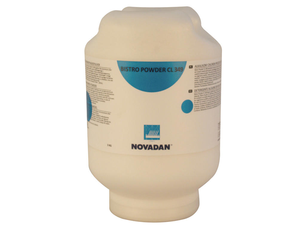 Maskinopvask Bistro Powder 349 med klor 3 kg
