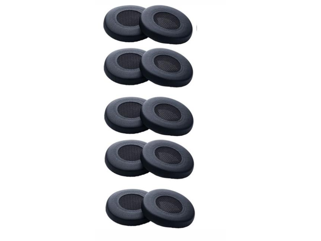Ørepuder til Jabra pro 900/9400 i læder 10 stk