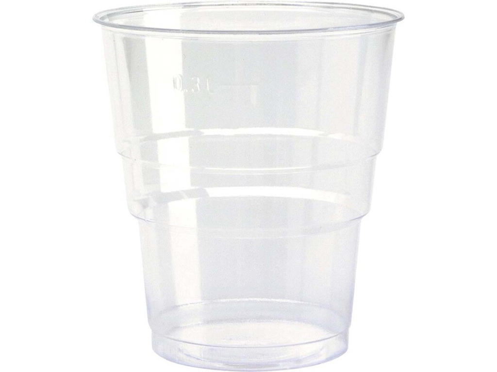 Plastglas blød PP 30/40 cl 50 stk